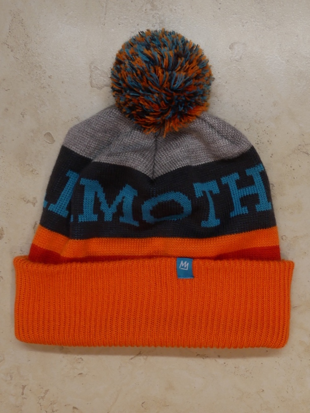 Mammoth Mens/Womens Pom-Pom Beanie Hat~